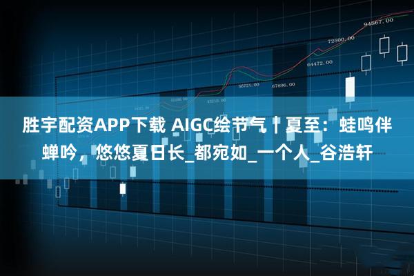 胜宇配资APP下载 AIGC绘节气｜夏至：蛙鸣伴蝉吟，悠悠夏日长_都宛如_一个人_谷浩轩