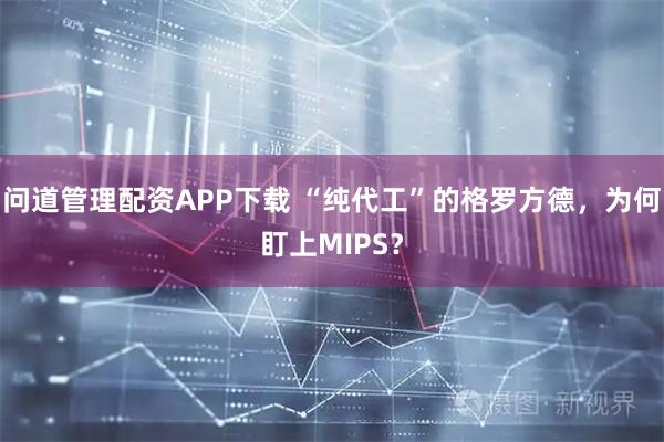 问道管理配资APP下载 “纯代工”的格罗方德，为何盯上MIPS？