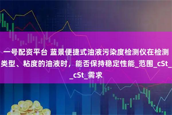 一号配资平台 蓝景便捷式油液污染度检测仪在检测不同类型、粘度的油液时，能否保持稳定性能_范围_cSt_需求
